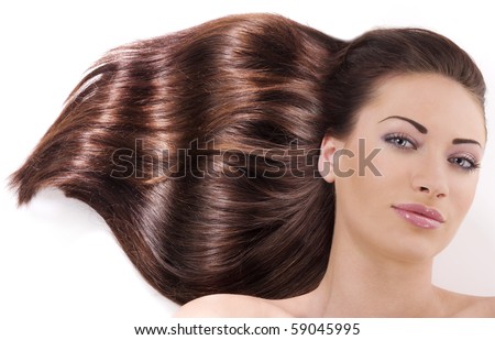 Lifestyle - Pagina 5 Stock-photo-beauty-portrait-of-a-young-pretty-brunette-with-long-wave-hair-laying-down-on-floor-smiling-59045995