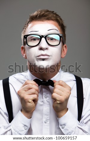 mime face
