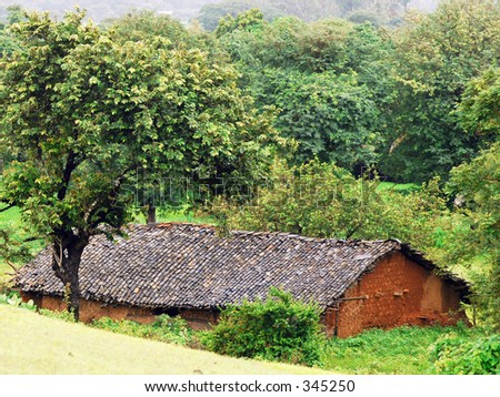 South-Western Indian rural house