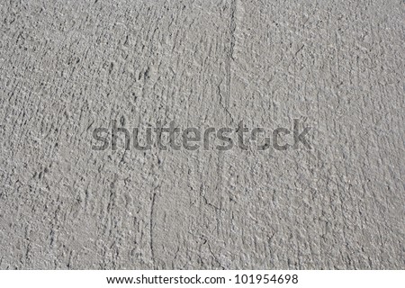 Cement concrete pavement