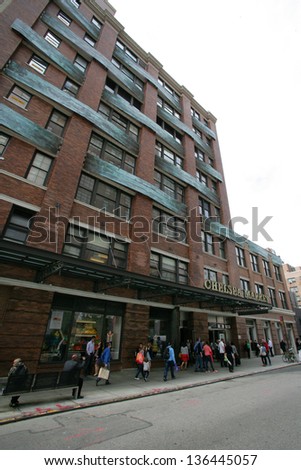 NEW YORK CITY - APRIL 19: A general view of the Chelsea Market in New York City, on Friday, April 19, 2013.