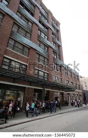 NEW YORK CITY - APRIL 19: A general view of the Chelsea Market in New York City, on Friday, April 19, 2013.