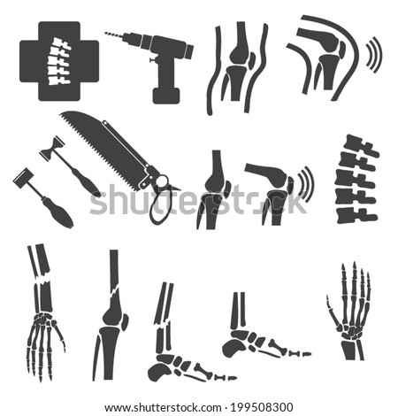 Orthopedic And Spine Symbol - Vector Illustration - 199508300 