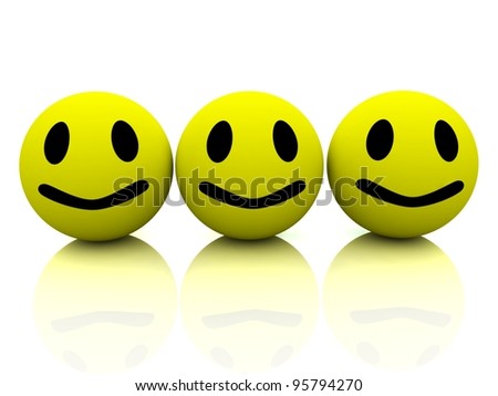 Yellow Smiling Faces