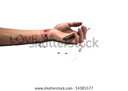Bloody Cut Arm