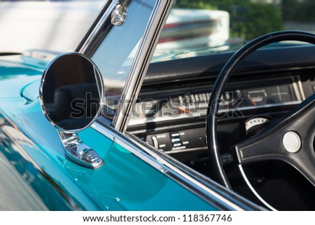 Close up of Classic Car