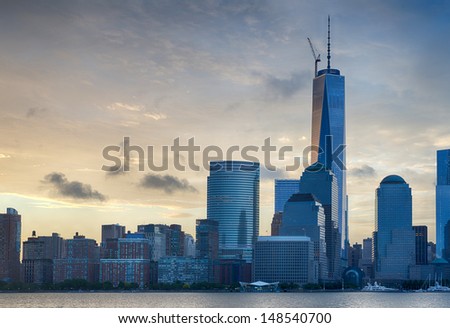 View of NYC Skyline