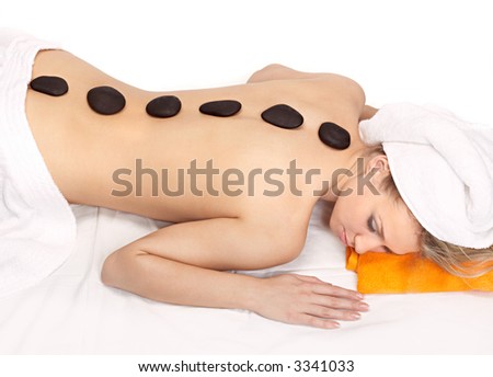 Lifestyle - Pagina 3 Stock-photo-sleeping-cute-girl-getting-a-stone-massage-in-a-spa-3341033