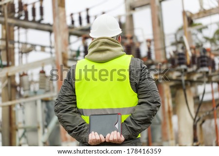 Electrical Engineer in electrical substation