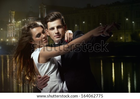 Sensual Portrait Of Cute Couple