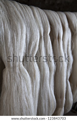 Silk fibers