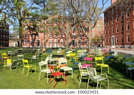 Student dorms in Harvard Yard