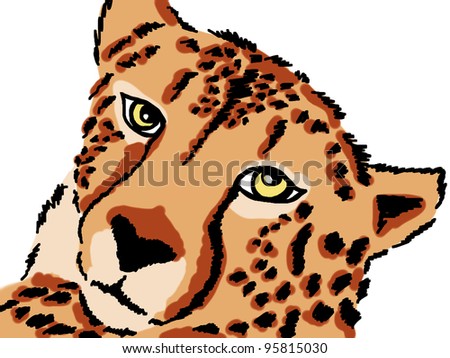 Leopard Cartoon Drawing