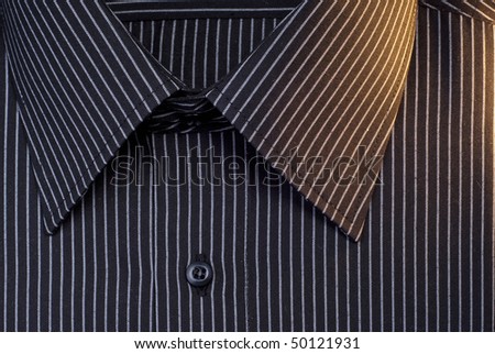 Business clothing black shirt for background fashion concepts