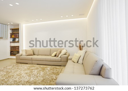 Part Of Luxury Modern Living Room
