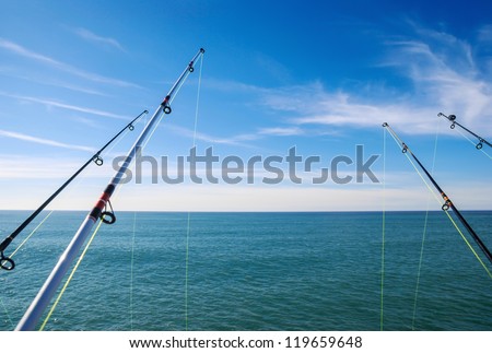 fishing on deep ocean
