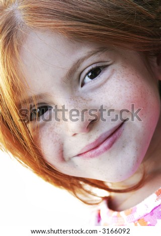black people with red hair and freckles. stock photo : red hair with
