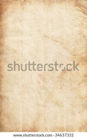 Dirty brown paper background.