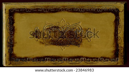 Old chest decoration