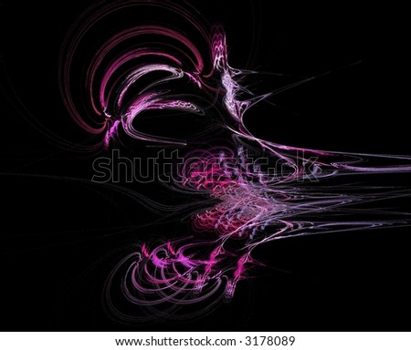 pink and purple fractal background