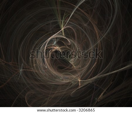 round circle fractal background