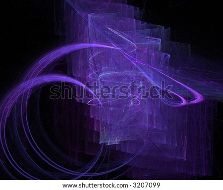 purple haze fractal background