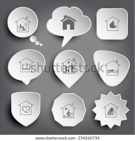 home reading hothouse library affiance bedroom orphanage inspiration nursing home White vector buttons on gray home reading hothouse library affiance bedroom orphanage inspiration nursing home White vector buttons on gray