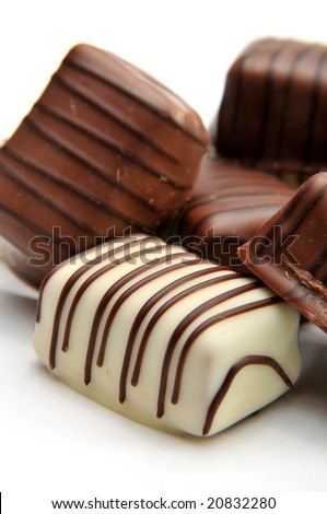 chocolate sweets Stock-photo-delicious-dark-milk-and-white-chocolate-pralines-20832280