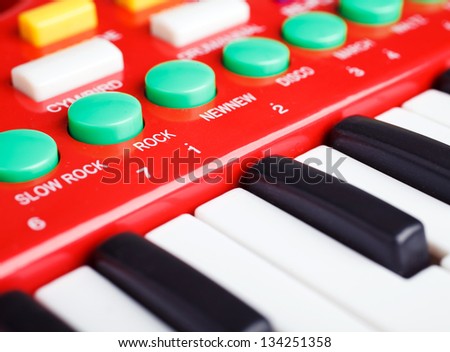 electrical toy piano