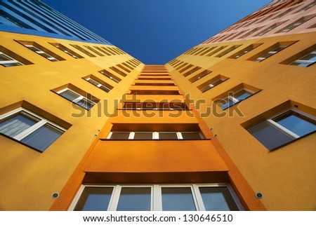 Top Of Apartment Building, Ostrava, Czech Republic