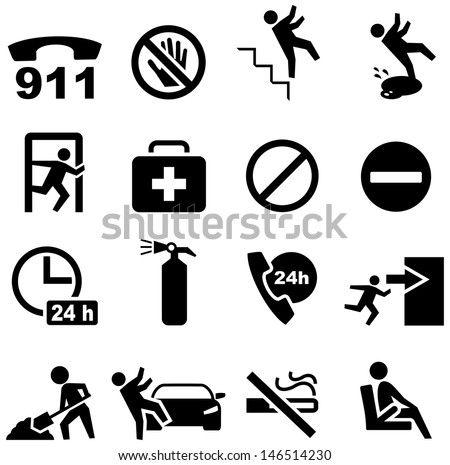 Safety icons
