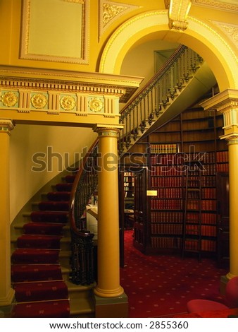 Library at Victoria\'s Parliament House