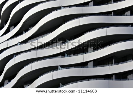 Detail of Cool Apartment Building