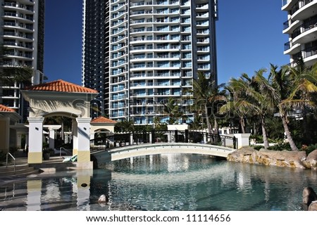 Resort pool - Chevron Towers Surfers Paradise