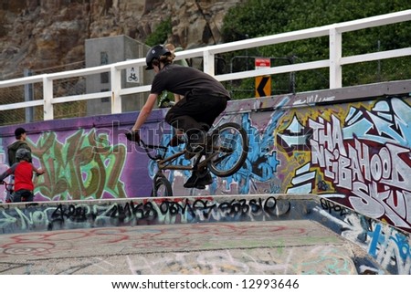 Street Art & BMX rider- Newcastle