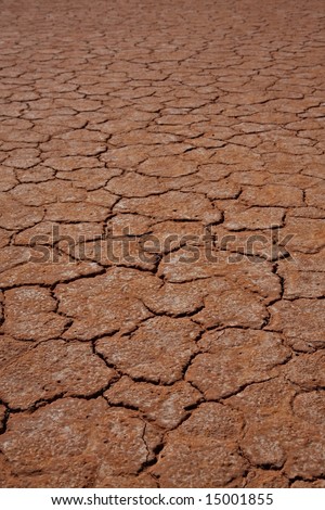 Dry Lake in Central Australia