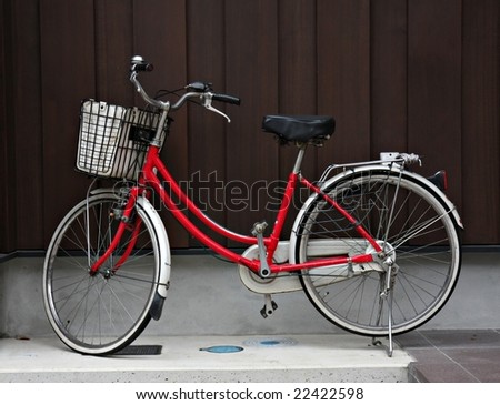 Old Red Bicycle