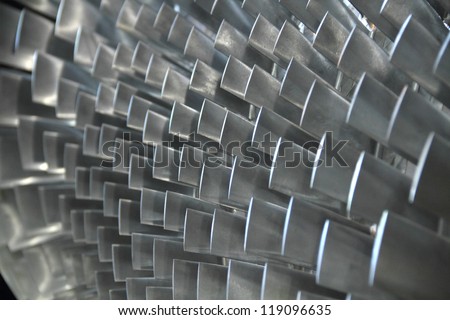 turbine blade texture background