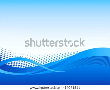 blue swoosh background