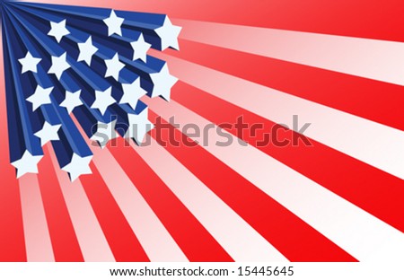 patriotic wallpaper. stock vector : Patriotic