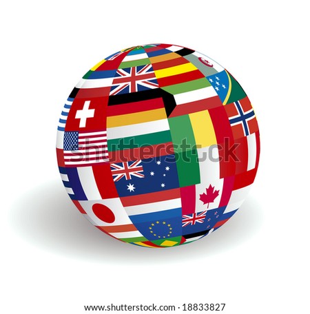 world flags images. The sphere world flags