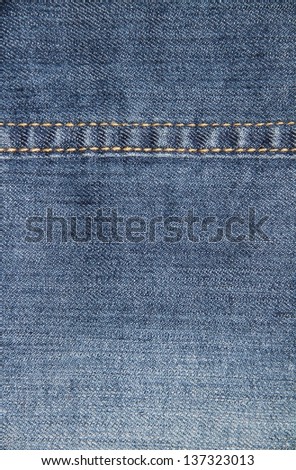 Blue jeans background