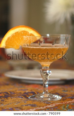 Cocktail with dinner