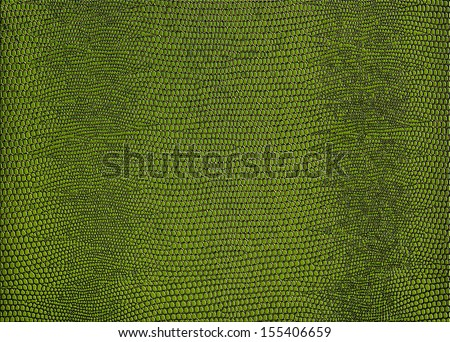 Snakeskin print in green for use as a background or texture.