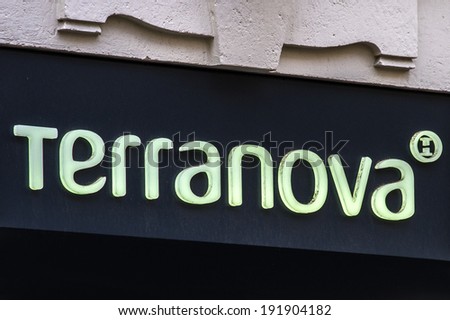 CATANIA, ITALY - APRIL 27, 2014: Detail of the Terranova shop in Catania. Terranova is a fashion company founded in 1988 in Rimini, Italy. Now it have more than 560 shops in 33 countries