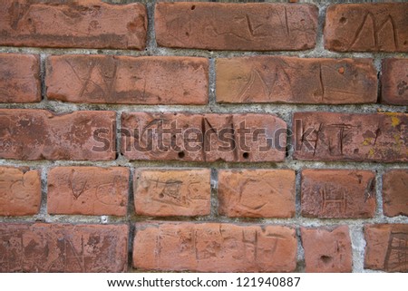 Bricks Close Up