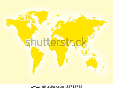 world map continents. stock photo : World map to