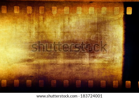 Film negative frame filmstrip background