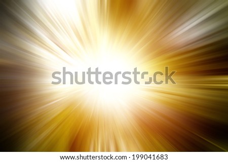 Bright blast of light background