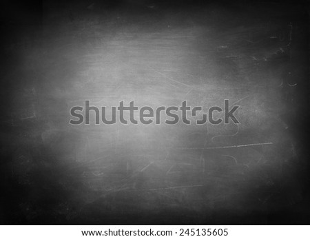 Chalk rubbed out on blackboard Chalk rubbed out on blackboard